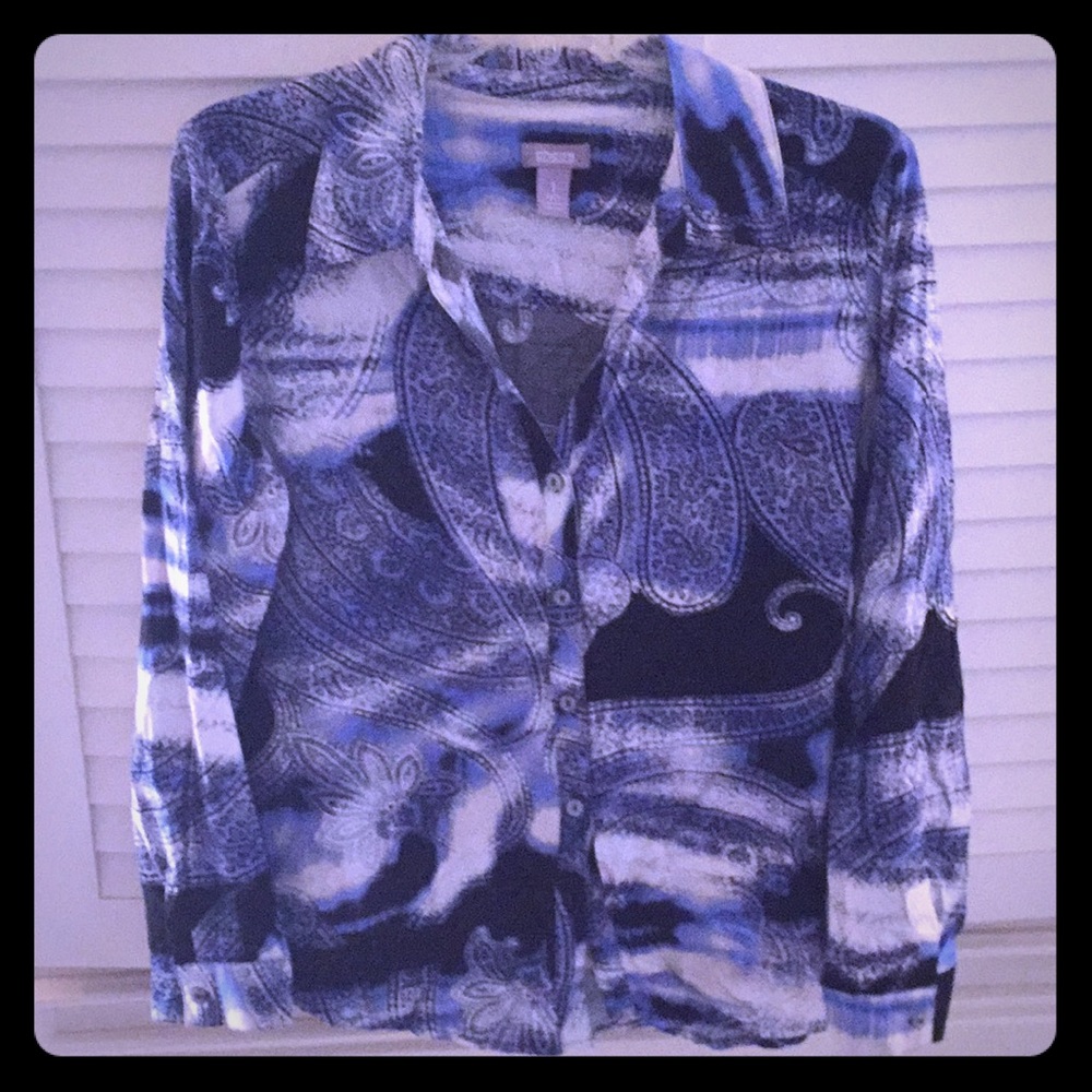 Sale 3 for $20 NWOT Chico’s button down top.
